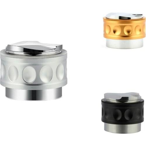 58Mm Coffee Distributor&Tamper Dual Head Coffee Leveler Fits Adjustable Depth- Professional Espresso Hand Tampers-ABUX