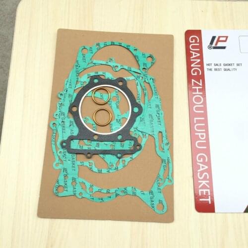 For Honda XR600 XR 600 Rebuild Complete Engine Gasket Kit Cylinder Top End Stator Clutch Cover Exhaust Set