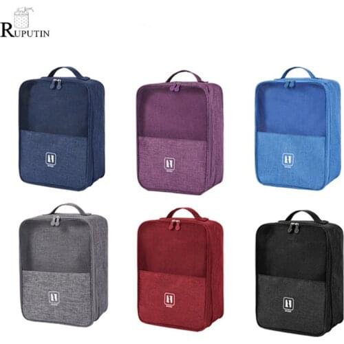 6 Colors Travel Shoes Storage Bag Waterproof Shoes Organizer Bags Multifunction Shoe Sorting Pouch Shoe Dust-proof Storage Box