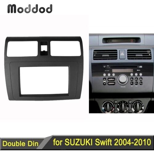 Double Din Fascia For Suzuki Swift Radio DVD Stereo Panel Dash Mounting Installation Trim Kit Frame Bezel