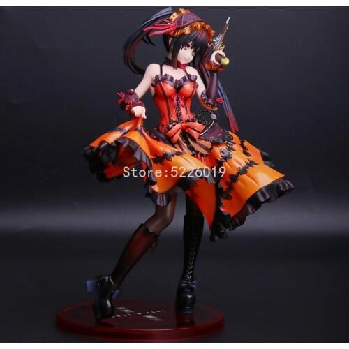 23cm Anime Movie Date A Live Figure Mayuri Judgment Kurumi Tokisaki Sexy Anime Figure Kurumi Tokisaki Action Figure Model Toys