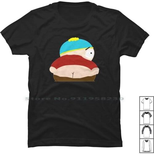 Eric Cartman T Shirt 100% Cotton Popular Cartoon South Humor Park Nerd Geek Eric Cute Cart Out Art
