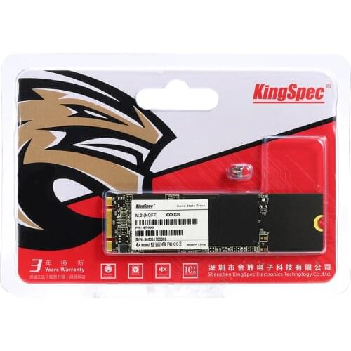 KingSpec SSD M2 M.2 NGFF SSD M2 128 GB 256 GB 512 GB 1TB NGFF M.2 SSD SATA 2280MM SSD HDD For Desktop Laptop Disk Free Shipping