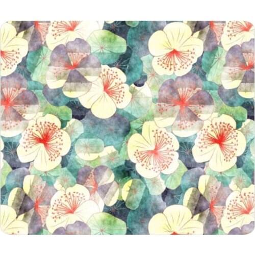 Textured Surface Water Resistent Mousepad Pink Jellyfish Customized Non-Slip Gaming Mouse Pads