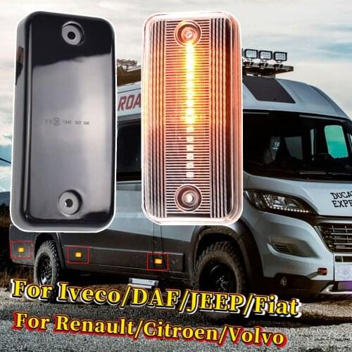 LED Side Marker Light lamp for RENAULT VOLVO FL/FE IRISBUS HEULIEZ DAF Fiat Ducato IVECO Daily Citroen Relay Peugeot Boxer