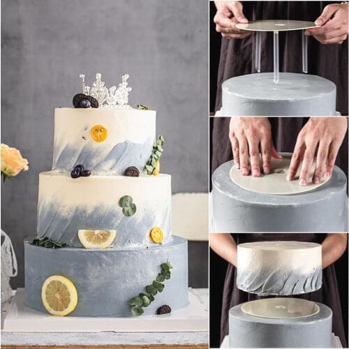 Multi-layer Cake Support Frame Practical Cake Stands Round Dessert Support Spacer Piling Bracket Kitchen DIY Cake Tool
