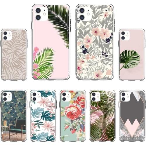 Tropic-Beige-and-Rose-Gold-Wallpaper Soft Covers For Huawei Mate 20 30 40 7 8 9 10 Lite Pro P Smart 2018 2019 Plus G7 G8