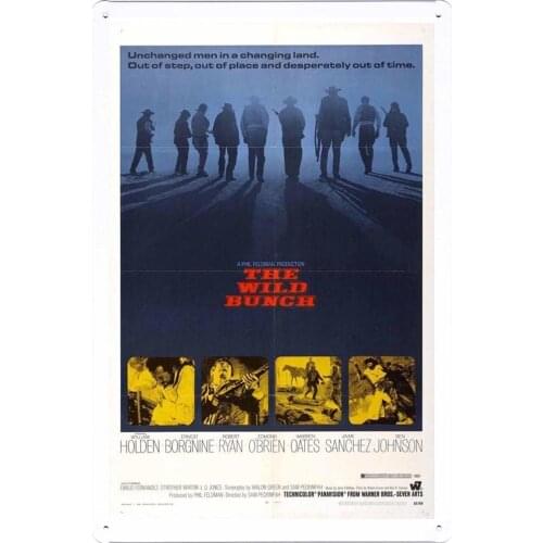 Movie Poster Home Theater Decor Metal Tin Sign Wall Art by Masterpiece Collection 2030cm (OILMFB2464)