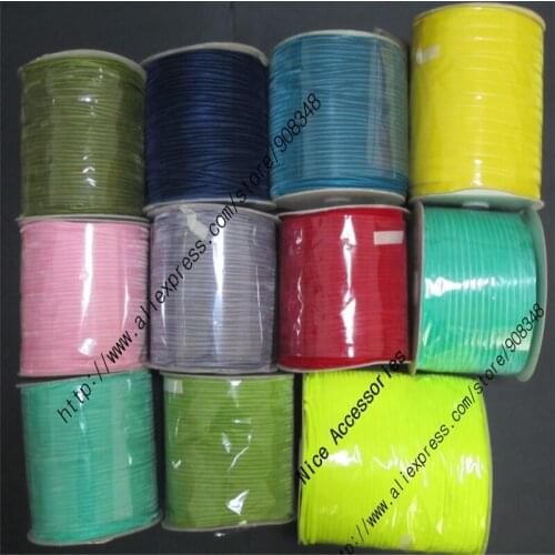 1/8'' 3mm None-Elastic nylon single faced velvet ribbon velour webbing headband Hair band accessories 240 colors V015