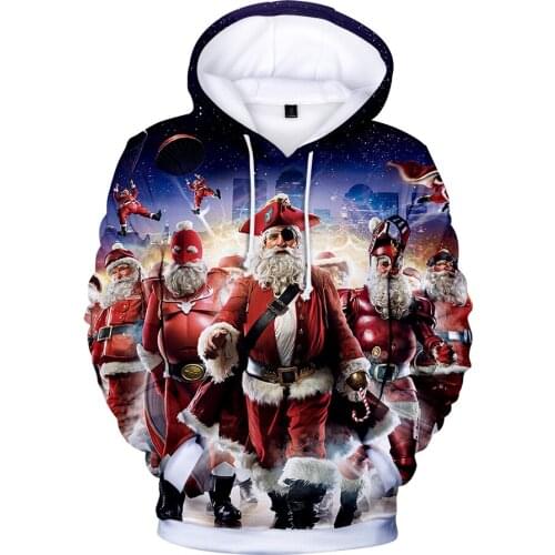 Christmas 3D Hoodies Men Women Aikooki Hot Fashion Casual Harajuku Anime 3D Hoodie Print Christmas Sweatshirt Top