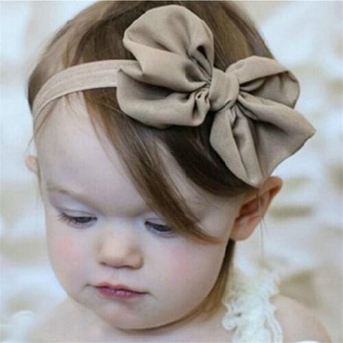 TELOTUNY baby girls Headband newborn 9PCS Chiffon Flower Elastic photography props hair bands u71213