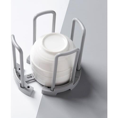 Creative Flexible Drain Plate Storage Racks Kitchen Helper Shelf Bowl Organizer Kitchen Accessories Drain Water