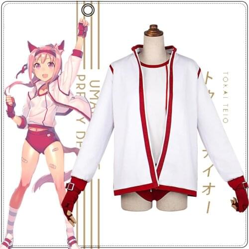 Anime Umamusume:Pretty Derby Haru Urara Cosplay Costume Game Champion Suit Women Uniform Halloween Party Outfit Custom Made
