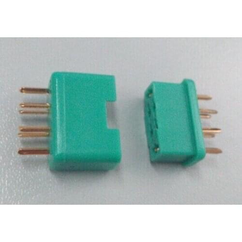 30 pairs MPX Connector 24K Goldplated plug pin 40Amp aeromodelling Accessories For Battery FPV Quadcopter Motor ESC rc parts