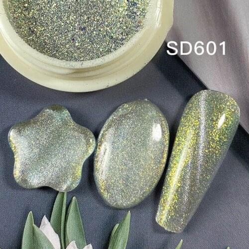 8 Colors Nail Powder 9D Cats Eye Gel Nail Polish Aurora Mirror Magnetic Lasting Hybrid Varnishes Nail Art Glue Manicure Tools