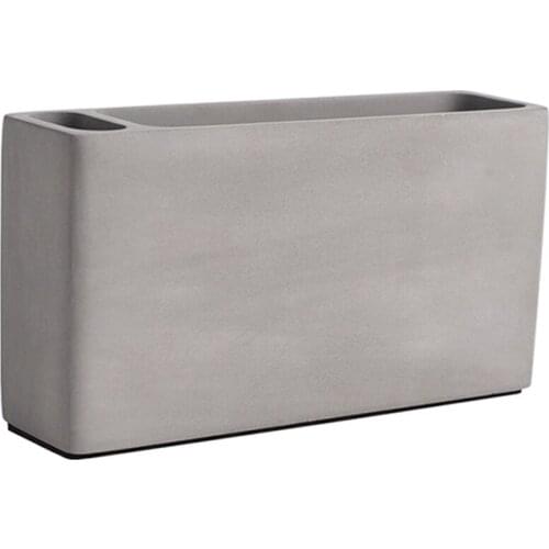 Paper Facial Tissue Box Cover Holder for Bathroom Vanity Countertops, Bedroom Dressers, Night Stands, Desks and Tables