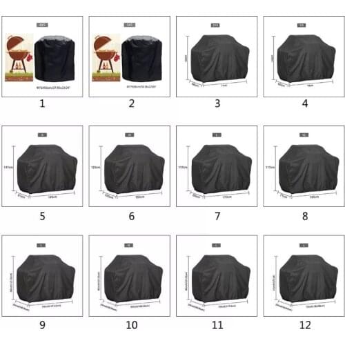6 Sizes Outdoor Garden Furniture Cover Waterproof Oxford Sofa Chair Table BBQ Protector Rain Snow Dustproof Protection Cover