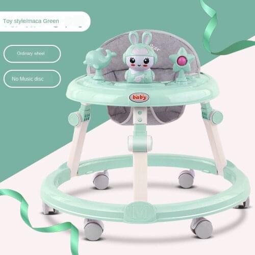 Baby Walker Anti-O-Leg Multi-Function Anti-Rollover Girl Boy Can Sit Children Walking Hand Push