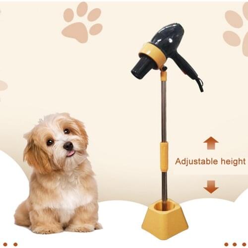 Pet Hair Dryer Bracket Dog Cat Grooming Dryer Support Frame Braces Hairdryer Organizing Holder Stand Pet Clothes Dryer Bracket