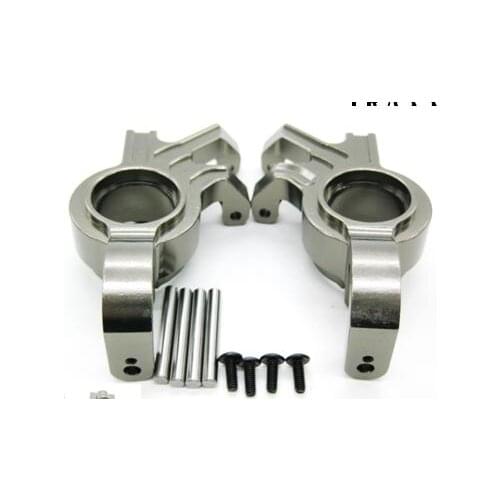 CNC Alloy Steering Hub Carrier Bracket 2PC for 1/5 TRAXXAS XMAXX TRUCK Rc Car Parts