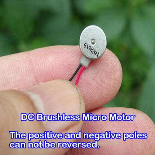 2pcs micro Mini Vibrator DC 3V 3.7V 4.2V 8MM Micro Brushless Flat Vibration Motor for Smart Sports Watch Button Type 8mm*2.5mm