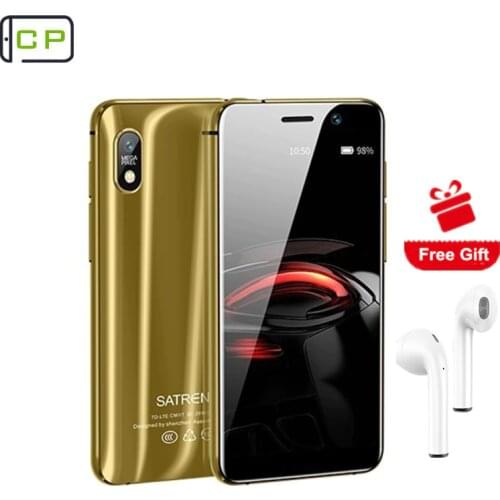 Satrend S11 Mini Smartphone 3.22" Dual 4G LTE MTK6739 Quad Core 2GB+16GB GPS Ultra Thin Telephone Smallest Android Cell Phone