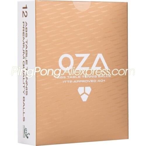 XIOM OZA 3-Star Table Tennis Ball Plastic ABS Original XIOM 3 Star Ping Pong Balls ITTF Approved