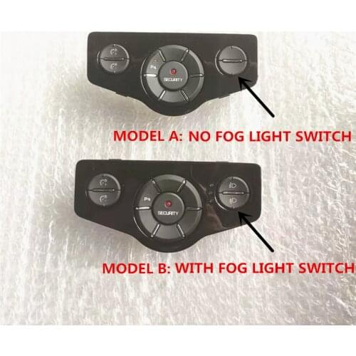 Headlight height adjustment switch for ZOTYE T600 Sport Driver side switch Combination Switch Front and rear fog light switch