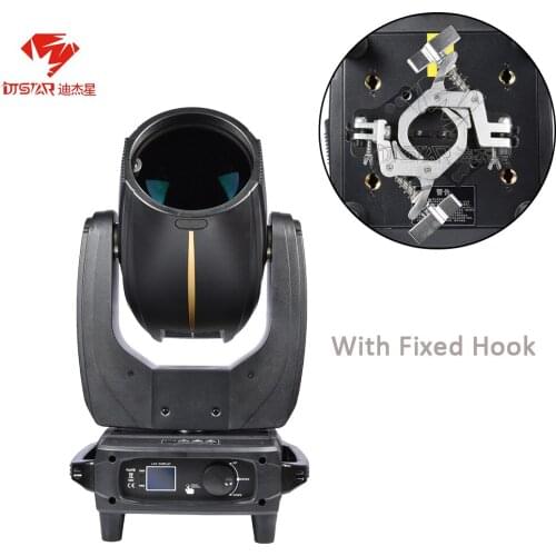 Beam Lyre 380W Spot Light With 10 Gobos 8 Prism DMX Stage Show Ball DJ Performance Design Disco Fixed Hooks Easy For Outdoor