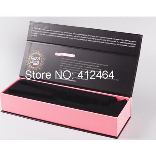 Luxury designer blue glass jar candle gift paper box for candles ( GF-124)