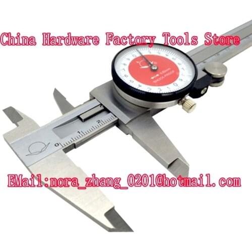 Good Dial Caliper 0-150mm/0.02 Shock-proof Metal Vernier Caliper Metric Micrometer Gauge Measuring Tool