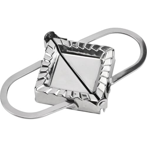 Stainless Steel Dumpling Maker Dough Press Ravioli Mold Gyoza Empanada Maker for Home Kitchen