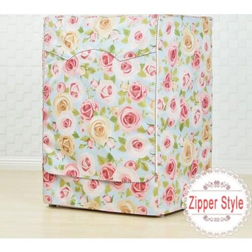 Waterproof washing machine cover tumbling-box washer machine case side opening dustproof cloth for washer sun protection cover