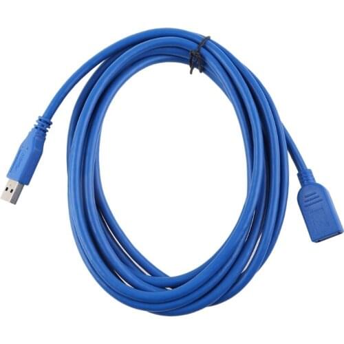 3M/10ft USB 3.0A Male Plug To Female Socket Super Fast Extension Cable Cord
