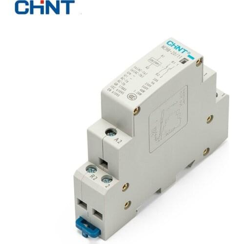 CHINT Household Ac Tools Communication Gmc Contactor NCH8-20/11 220V Guide Type Normally Open One Often Close 2P 20A