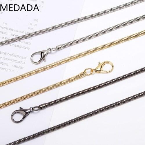 MEDADA Bag chain female accessories bag chain metal versatile bag belt single shoulder diagonal thin shoulder belt