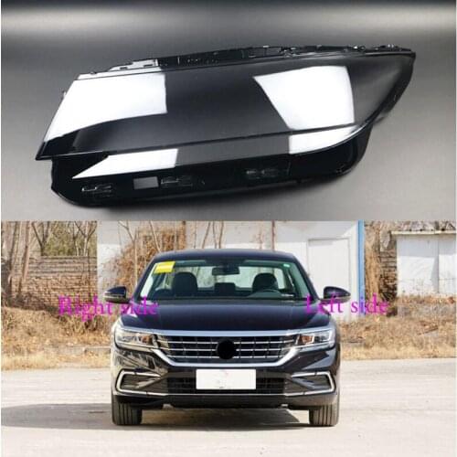 For Volkswagen VW Passat 2019 2020 Headlight Shell Lamp Shade Transparent Cover Headlight Glass Headlamp Cover