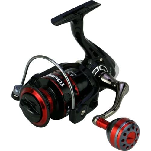 Hot Sell Snakeskin Color Spinning Fishing Reel Bearing Balls 2000 -7000Series Slap-up Spinning Wheel Aluminium Fishing Wheel