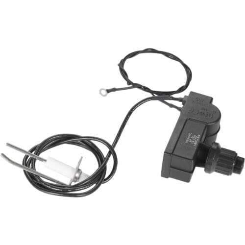 36" Push Button Ignition Assembly Kit With 2 Outlet and Ground Wire for Fire Pit Gas Burner System 150,000 BTUs Propane Heater