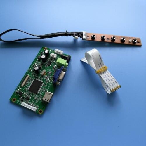 For LP156WHU-TPA1/TPBH EDP LED 15.6" 30Pin DIY 1366×768 monitor SCREEN display Controller board KIT VGA LCD DRIVER