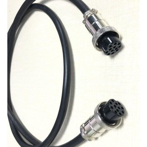 M20 GX20 Female to Female Vintage Microphone Connector Cable 12x0.2mm² Wire with Shield