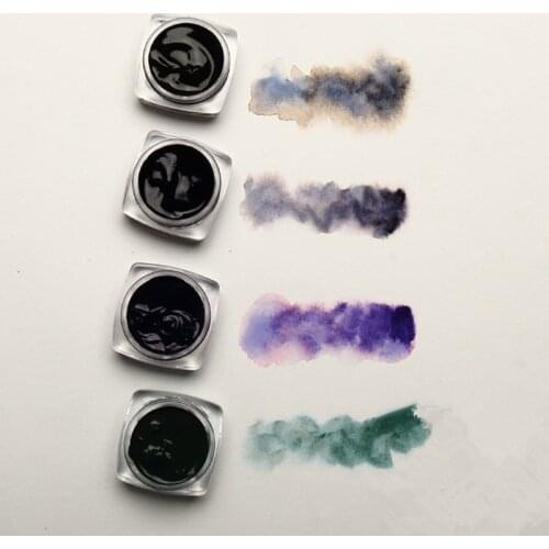 Artist Layered Color Watercolor Paint Sample Sack Professional Water Color Paint Pigment for Painting Art Supplies