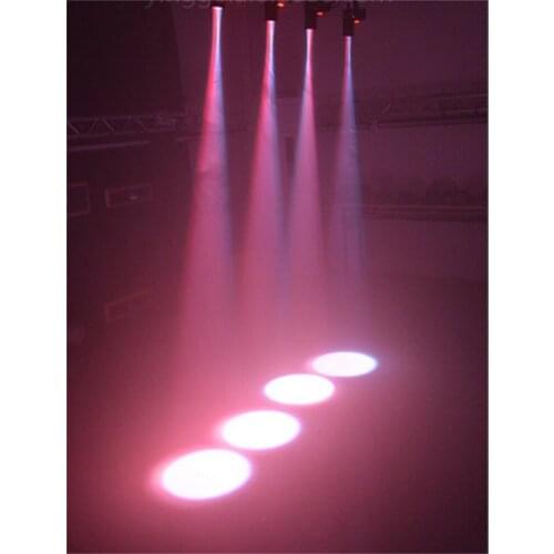 Hot sell AC90-240V 5W Mini LED Pinspot Spotlight Effect Stage Light Single Color Beam Lamp for Shop Bar Party Blind Corner