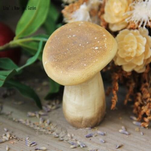 Miniature Fairy Garden Terrarium Figurine Dollhouse Decor figuline mashroom