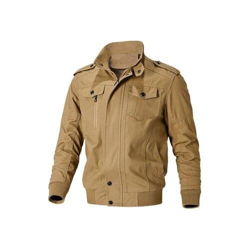 Mens Bomber Jackets Casual Men Army Military Windbreaker Coats Mens Cotton Slim Baseball Biker Jackets Clothing 6XL,YA985