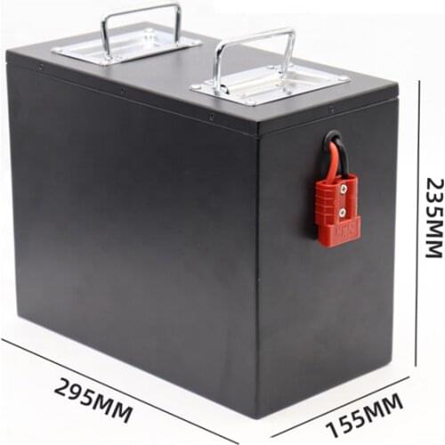 Rechargeable lithium batteries with charger 24V 80Ah AGV battery