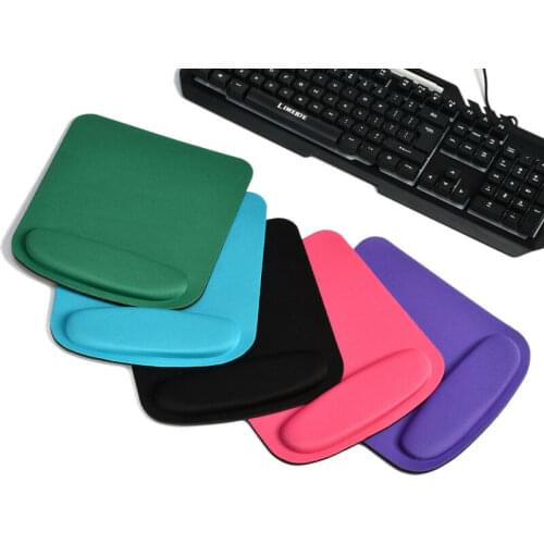 Mouse Pad Silicone Gel With Wrist Rest Support Mat PC Laptop Computer Pad Mat US