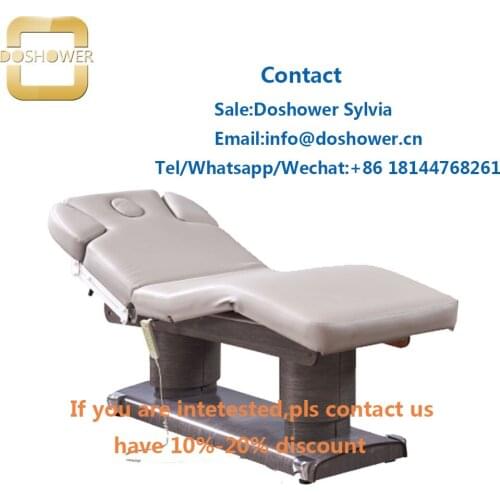 Doshower DS-M9006-B eyelash table massaging bed machine with massage uniform table for pedicure bench table massage bed