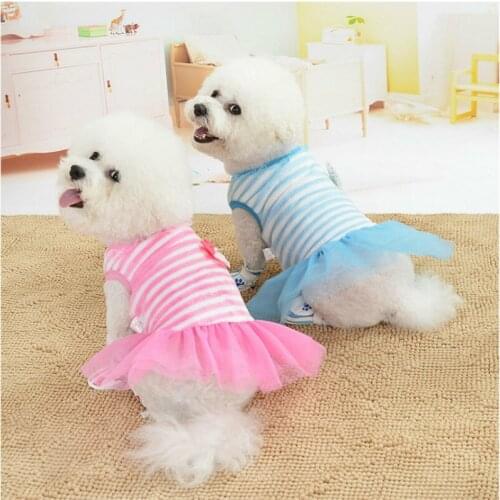 Winter Dog Dress Princess Cat Dress Cute Bubble Skirt Xxs Puppy Clothes Pet Costume Dress for Wedding Party Poodle Schnauzer