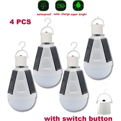 1-4pcs Portable Outdoor lighting Solar Power Wireless Wall Street Lamp for Road Garden Path Night Security Light garden wall bul
